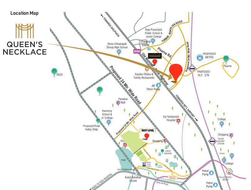 Satyam Peace Of Mind Kharghar Location